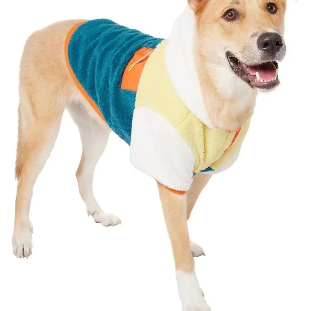 NWOT Frisco Colorblock Dog and Cat Hoodie Pocket Sz XXL